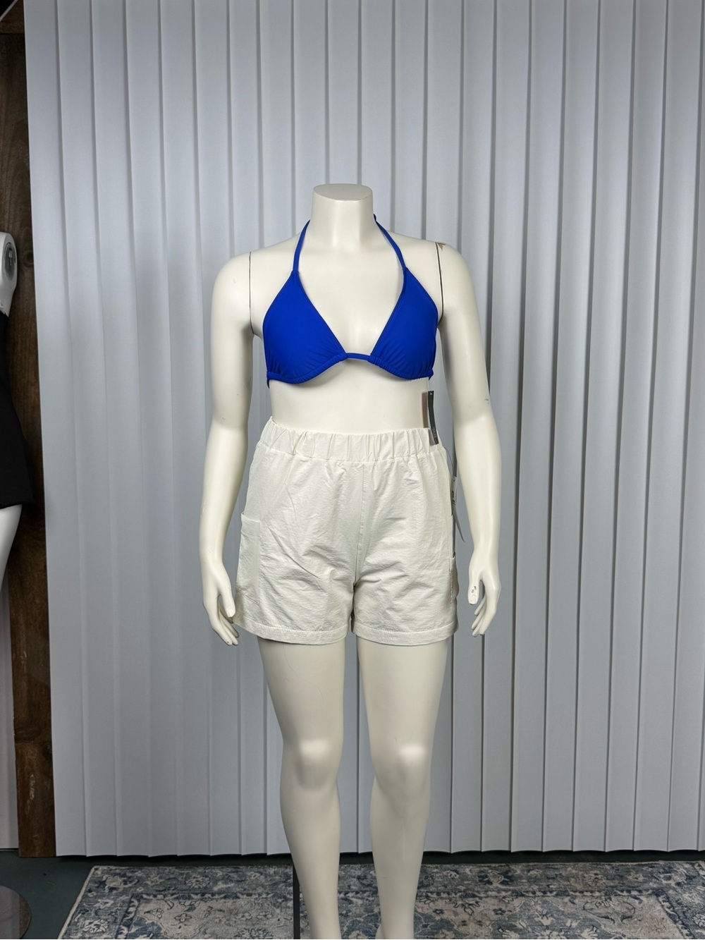 Mono B Light Tan Cargo Shorts Size Small, Medium, Large - Picture 3 of 15